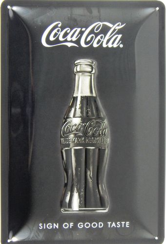 Coca-Cola Sign of good taste