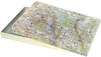 Geschenkbox Landkarte