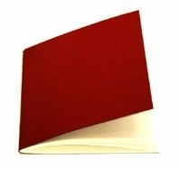 Zeichenheft, 13,5 x 16 cm, rot