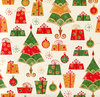 Geschenkpapier, ''Weihnachtsbäume'', 3 Bögen, 50x70cm