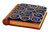 Holz-Notizbuch 13x15cm, Bambus dunkel, 80 Blatt