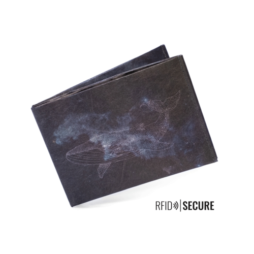 Portemonnaie RFID Secure - Galactic Whale