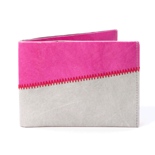 Portemonnaie - Grau/Pink